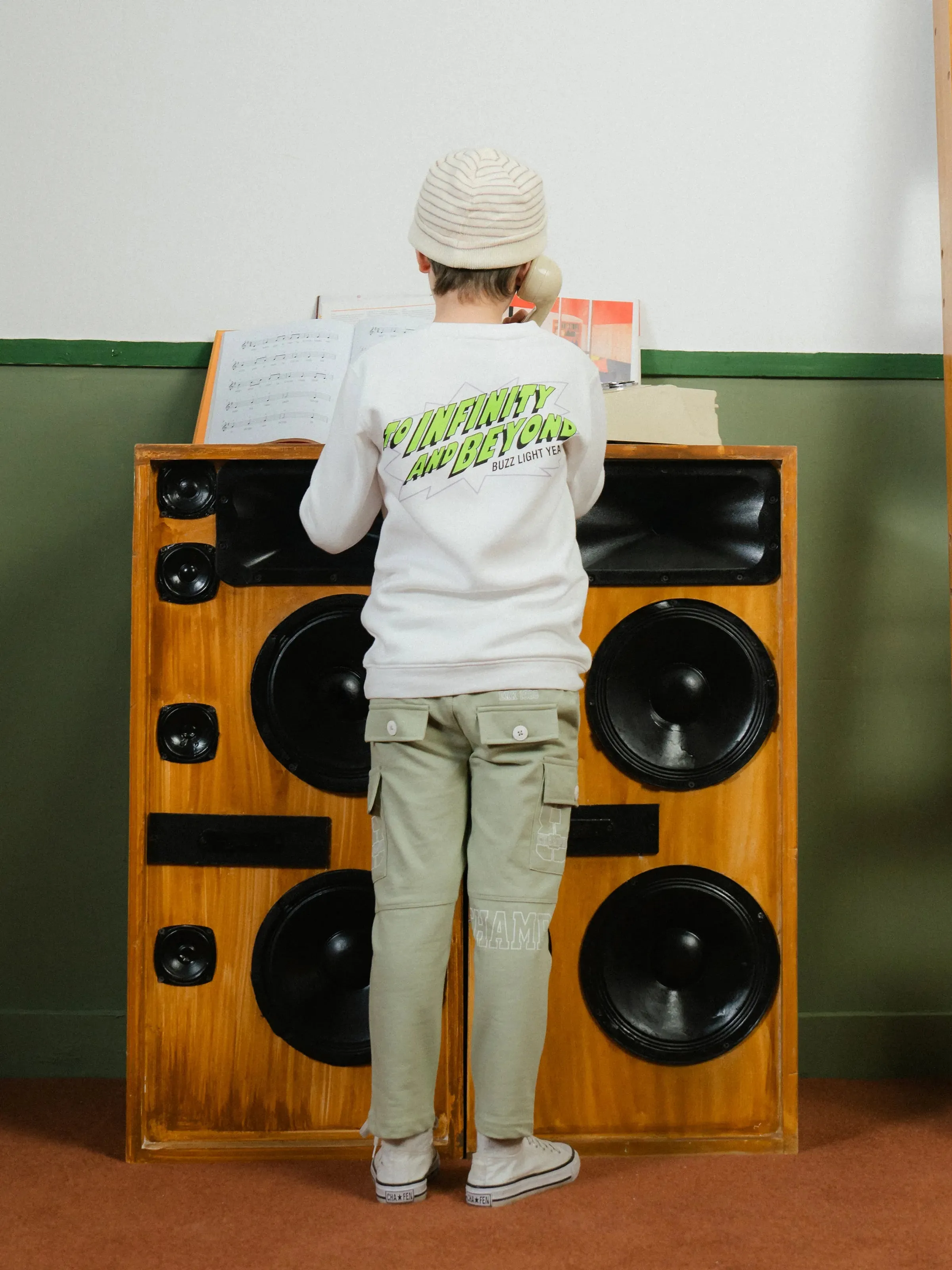 Boy's White Sweatshirt - EBTSS24-010