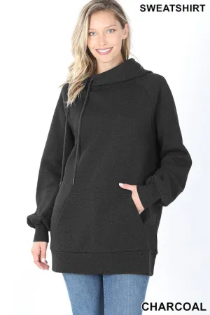 Charcoal Hoodie Sweatshirt