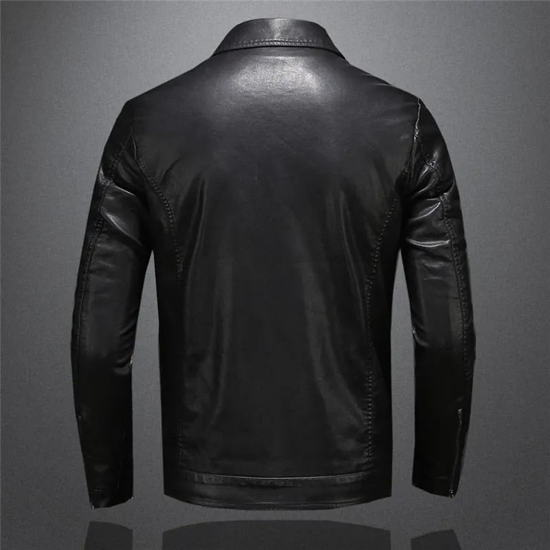 Giani Classic Leather Jacket - Timeless Style for Every Occasion