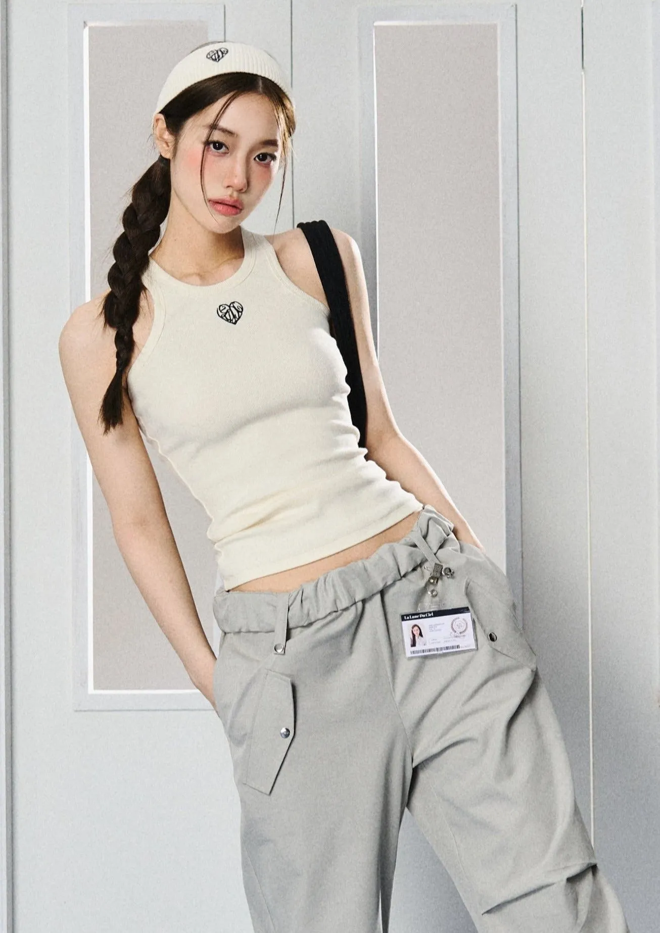 LLDC Versatile Embroidered Logo Tank Top