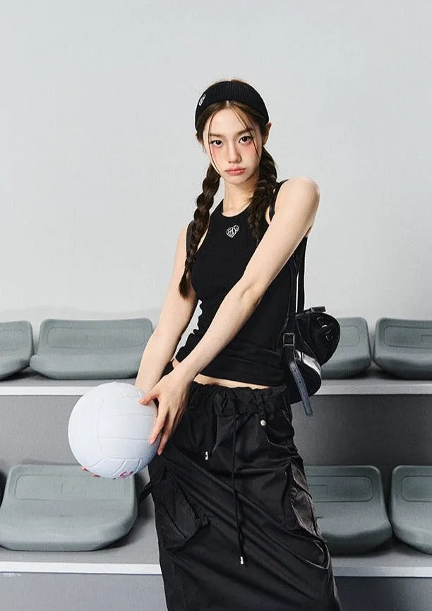 LLDC Versatile Embroidered Logo Tank Top