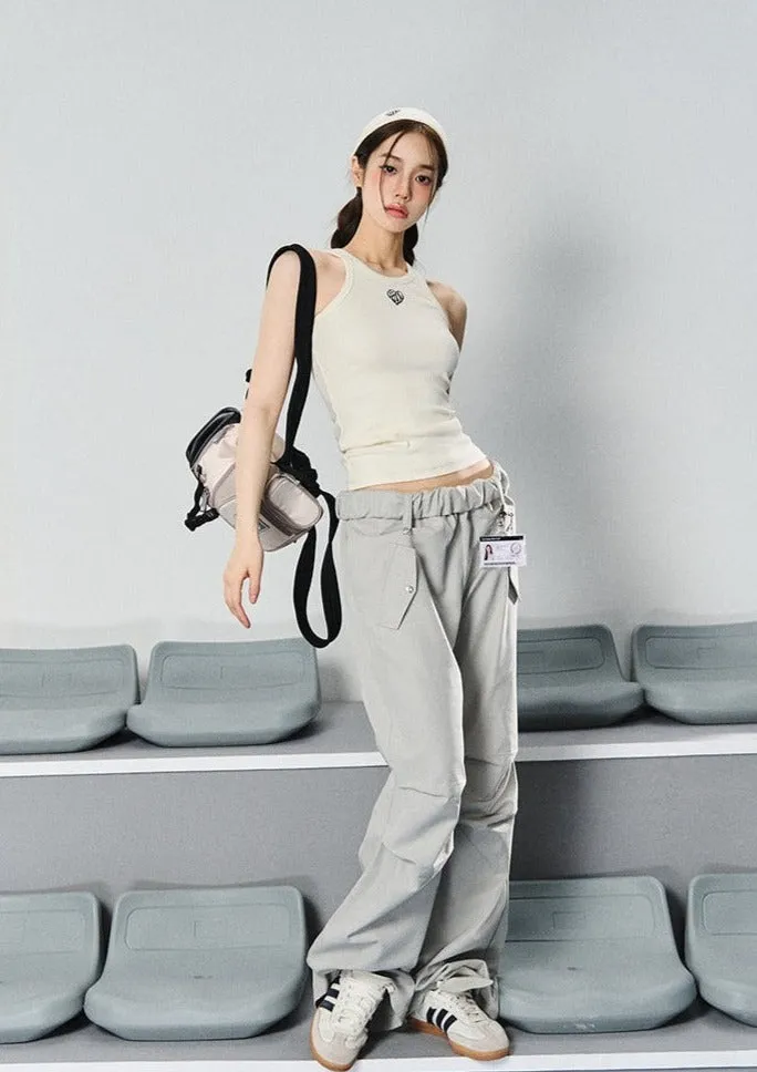 LLDC Versatile Embroidered Logo Tank Top