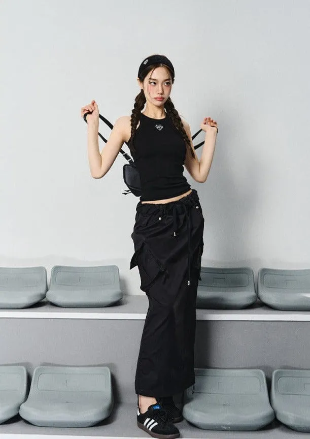 LLDC Versatile Embroidered Logo Tank Top