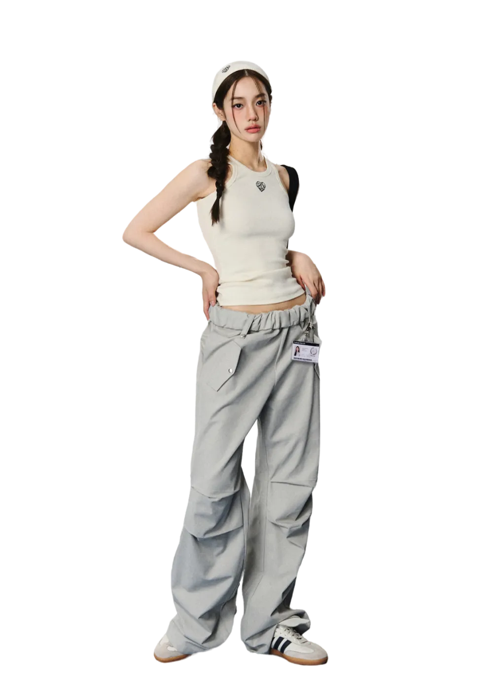 LLDC Versatile Embroidered Logo Tank Top