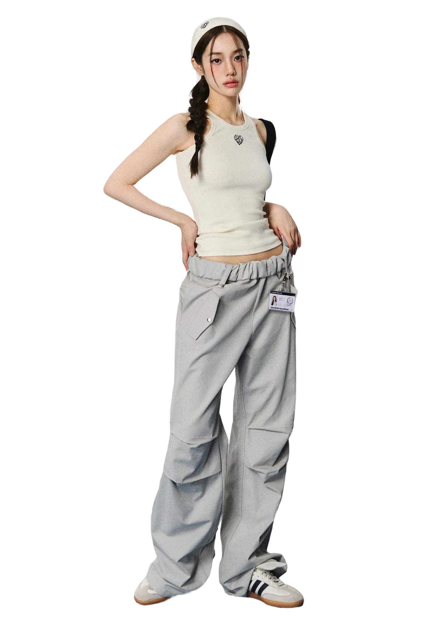 LLDC Versatile Embroidered Logo Tank Top