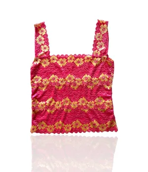 Pink Floral Camisol