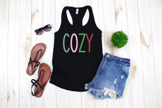 Short sleeve cozy tshirt, tank for sweatshirt PCS