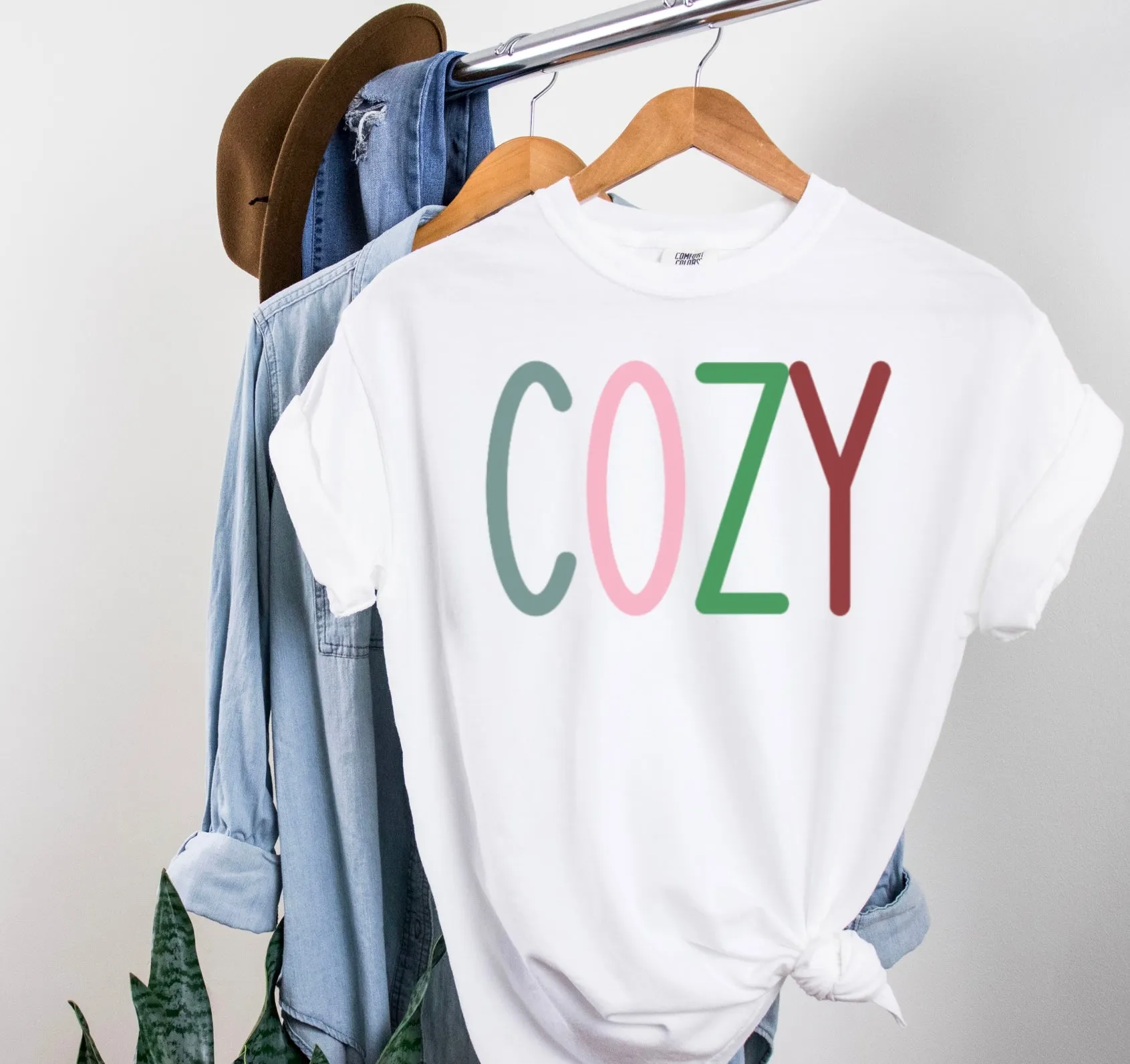 Short sleeve cozy tshirt, tank for sweatshirt PCS
