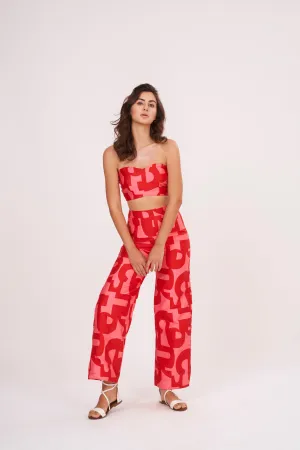 Spring Staple Printed Pant