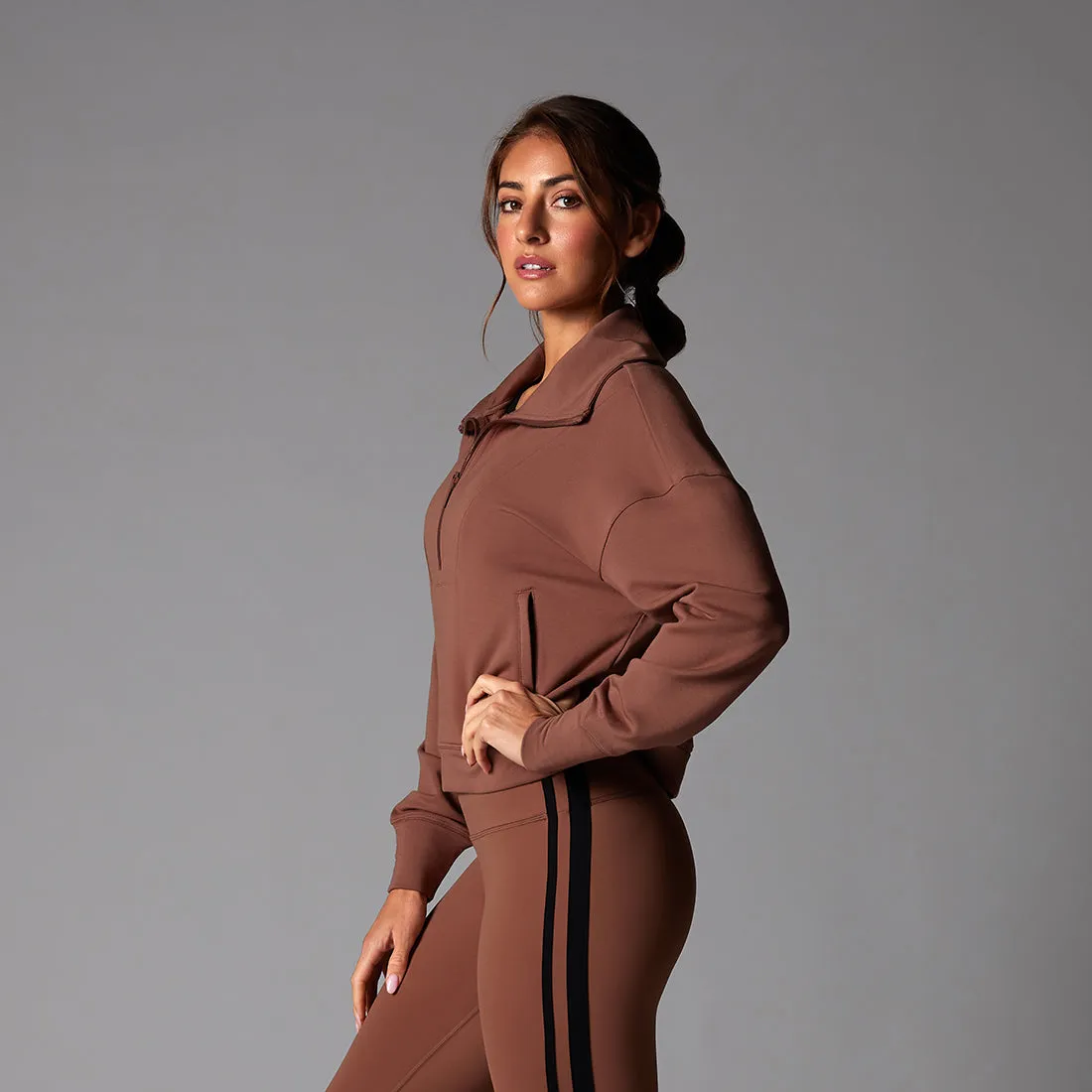 TaviLuxe® Cozy Half Zip